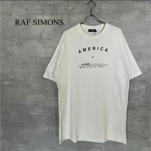 『RAF SIMONS』ラフシモンズ (M) プリントTシャツ