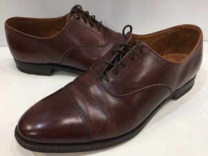 期間限定セール クロケット&ジョーンズ CROCKETT&JONES CONNAUGHT コノート ストレート プレーントゥ こげ茶 7742x