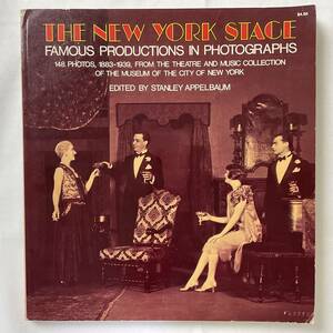 ★貴重 ビンテージ 劇場 演劇 オペラ 写真集 THE NEW YORK STAGE 1883~1939 有名なコレクション 148枚■送料無料■ARTBOOK_OUTLET4■K2-196