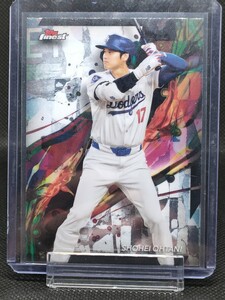 Topps Finest common 大谷翔平 ロサンゼルス・ドジャース Dodgers Shohei Ohtani