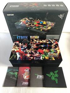 【中古】Xbox 360用アーケードスティック「Razer Atrox スーパーストリートファイターIV AE コレクターズエディション 動作未確認 箱入