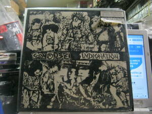 CONFUSE コンフューズ / INDIGNATION インディグネーション 1500枚限定 LP GAI SWANKYS NO CUT KURO GESS GEDON STATE CHILDREN FLAK 