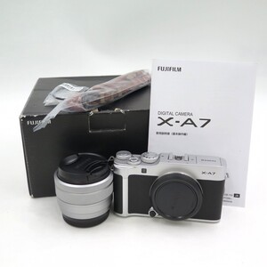 1円〜 FUJIFILM 富士フイルム X-A7 ミラーレス一眼カメラ XC 15-45mm F3.5-5.6 OIS PZ 箱付 動作確認済 y86-3326232【Y商品】