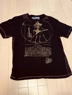 BLACKJACK ブラックジャック Tシャツ 黒色 Mサイズ 古着