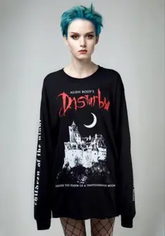 DISTURBIA ディスタービア トランシルヴァニア 吸血鬼 ロングTシャツ