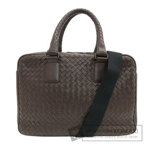 BOTTEGA VENETA ボッテガヴェネタ イントレチャート 2WAY ハンドバッグ カーフ レディース 中古