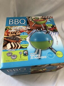 未使用 新品 キャプテンスタッグ BBQ 一台で3役 M-6374 マルチミニバーベキューコンロ スモーク 蒸し焼き アウトドア 浦MY0933-43