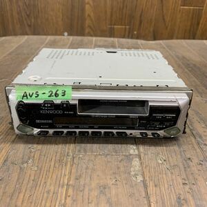 AV5-263 激安 カーステレオ KENWOOD RX-390 20701467 カセット FM/AM テープデッキ レシーバー 通電未確認 ジャンク