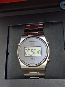 Tissot PRX デジタル シルバーミラー 40mm お買い得！