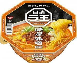 日清食品 日清ラ王 濃厚味噌 カップ麺 118g×12個　送料別