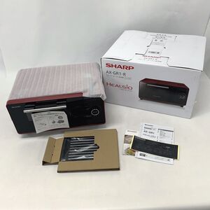 《未使用品》SHARP ヘルシオ グリエ ウォーターオーブン AX-GR1-R《家電・山城店》O1700