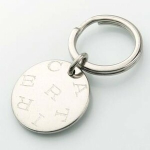 Cartier(カルティエ) T1220154 STAINLESS STEEL KEYRING：キーリング　パラジウムフィニッシュ　843734AB2517EC11