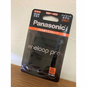 Panasonic エネループPRO 単3形 BK-3HCD/4C