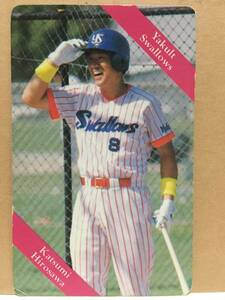 カルビープロ野球カード 93年 No.27 広沢克己 ヤクルト 1993年 小文字 (検索用) レアブロック ショートブロック ホログラム 金枠 地方版