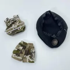 オビツ11 ミリタリー軍服セットアップ　B お洋服　アウトフィット