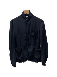 BLACK COMME des GARCONS◆ジャケット/XS/ポリエステル/BLK/1K-J026//