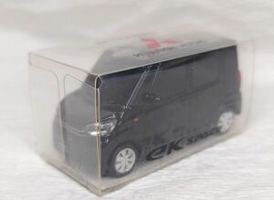 三菱 MITSUBISHI ek SPACE スペース ミニカー プルバックカー ブラック 未開封品