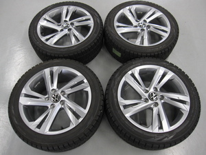 VW ヴァリアント 純正アルミ 17X7.5J +51 112/5 ピレリ アイスアシンメトリコプラス 225/45R17 SET