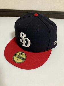 美品 スタンダードカリフォルニア　Standard California NEW ERA ニューエラ キャップ 59FIFTY 7 3/8 独立記念日 帽子 58.7㎝