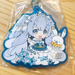 【送料無料】雪ミク VOCALOID ボーカロイド ボカロ 初音 ミク ラバー ストラップ ラバスト SNOW MIKU 2019