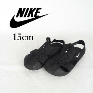 MK1186*NIKE*ナイキ*キッズサンダル*15cm*黒