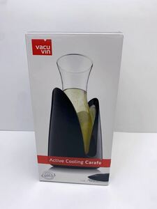 B324 新品 Vacu Vin ラピッド クーリング カラフェ 1L 冷却ジェル ワイン オランダ製 up ワインクーラー デカンタ active cooling carafe