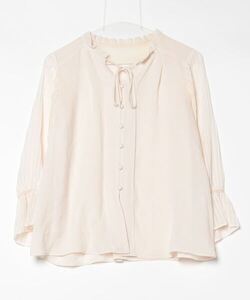 「JILL STUART」 長袖ブラウス MEDIUM ベージュ レディース