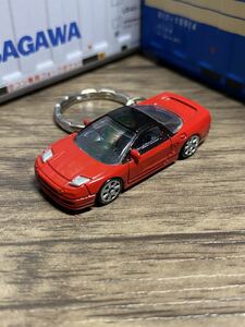 ●◎ホンダ NSX 赤 キーホルダー 1◎●②オリジナル加工品 カーアクセサリー ミニカー ハンドクラフト ハンドメイド 雑貨