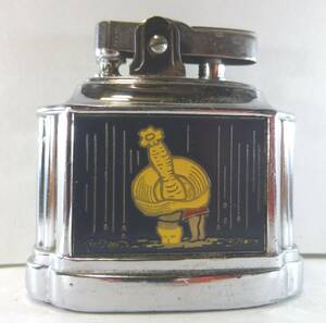 60’アンティーク 『JAPAN FIREFLY SUPER TABLE LIGHTER　1962　沖縄空軍基地　希少!』 