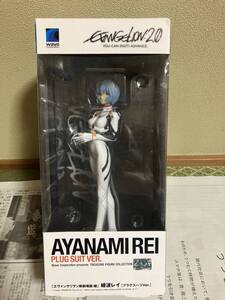 WAVE 1/10 綾波レイ プラグスーツVer. EVANGELION 2.0 原型製作 桜坂美紀 氏（チェリーブロッサム）PVC製塗装済完成品 未開封