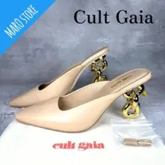 Cult Gaia ミュール & クロッグ チェーン デザイン ヒール サンダル