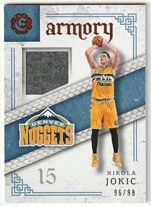 2016-17 PANINI EXCALIBUR Nikola Jokic JERSEY RELIC #/99