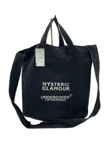 HYSTERIC GLAMOUR◆ショルダーバッグ/キャンバス/BLK