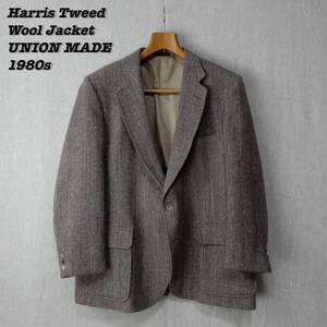 Harris Tweed Wool Tweed Jacket 1980s SCHWARTZ Vintage ハリスツイード ウールジャケット ツイードジャケット 1980年代 ヴィンテージ