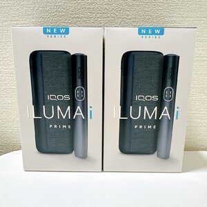 【TOA4289a】IQOS アイコス ILUMAi PRIME ミッドナイトブラック 2点セット M0010/M0021 電子タバコ 喫煙具 動作確認済 検品の為開封済