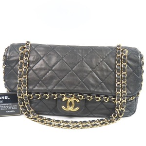 95360★1円スタート★CHANEL シャネル 新品同様美品 マトラッセ チェーンウォレット ココマーク ラグジュアリーライン ショルダーバッグ