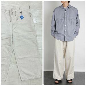 23ss 2023 PORTER CLASSIC ポーター クラシック BELLE EPOQUE LINEN WIDE PANTS PC-021-2205-91-04 ベルエポック ワイド パンツ サイズ M