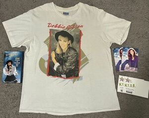 Vintage Debbie Gibson Electric Youth Concert 90 Tour Shirt XL Live VHS MYOB Card 海外 即決