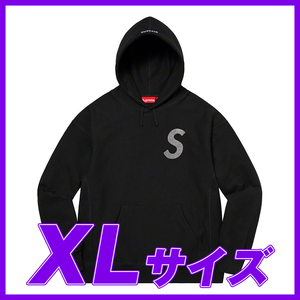 1402　Supreme Swarovski S Logo Hooded Sweatshirt　Black XL　シュプリーム　スワロフスキー　Sロゴ　パーカー　黒　XL　2021SS