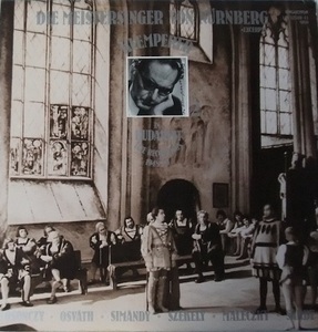 M0631 OTTO KLEMPERER オットー・クレンペラー / Wagner Die Meistersinger Von Nurnberg(LP)