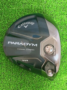 【送料無料】(DH701)Callaway キャロウェイ PARADYM DDD パラダイムトリプルダイヤモンド 10.5° 10.5度 ヘッド単品。ヘッドカバー付き