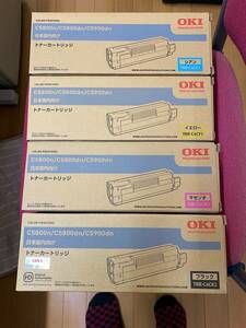 純正トナーカートリッジ OKI TNR-C4CK1 TNR-C4CC1 TNR-C4CM1 TNR-C4CY1 4色セット 送料込