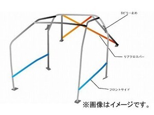 オクヤマ ロールバー 736 055 1 スチール ダッシュボード貫通 10P No.20 2名 スバル BRZ ZC6 内装付車用 3ドア ノーマルルーフ