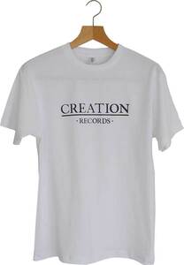 【新品】Creation Records Tシャツ Lサイズ Oasis Primal Scream ギターポップ ネオアコ ダンス マンチェ 