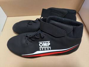 OMP レーシングシューズ 四輪 ホログラム付き 26cm EU41 US8 UK7 FIA 8856