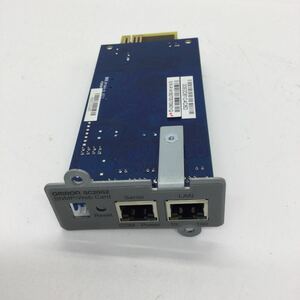 ◆05257) OMRON SC20G2 SNMP/Webカード 無停電電源装置(UPS)用 中古動作品