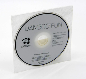 wacom BAMBOO FUN 付属アプリケーションソフト MED-A412 Windows Macintosh 中古 ディスク未開封