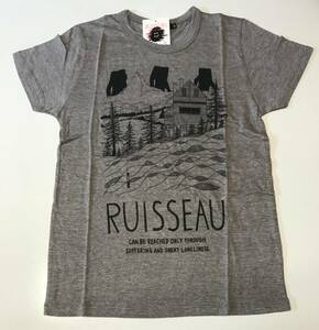 RUISSEAU Tシャツ XS グレー リュイソー @136-5