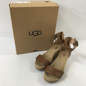 TEI 【中古品】 UGG W ZOE ブラウン サイズ23cm アグ レディースサンダル 〈167-240105-YO-15-TEI〉