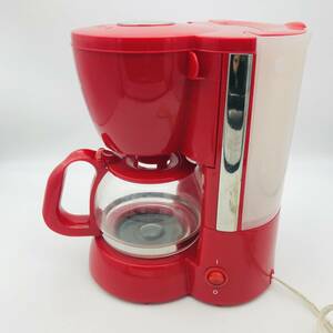 T-fal APRECIA ティファール コーヒーメーカー 中古 レッド 動作未確認 通電確認済